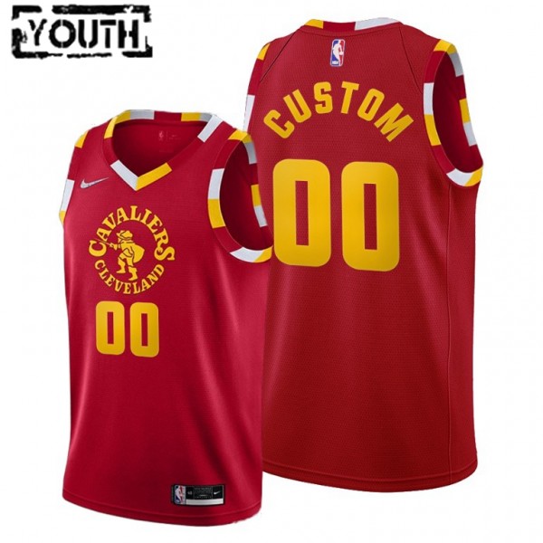 NBA Cleveland Cavaliers Trikot Benutzerdefinierte Nike 2021-22 City Edition Swingman - Kinder